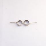 TUNNEL STUDS {silver}