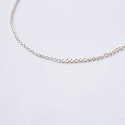ORIGINAL {sterling silver cable chain}