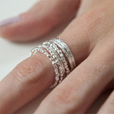 DELICATE TEXTURED LACE BAND