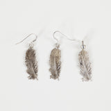 FEATHER PENDANT silver