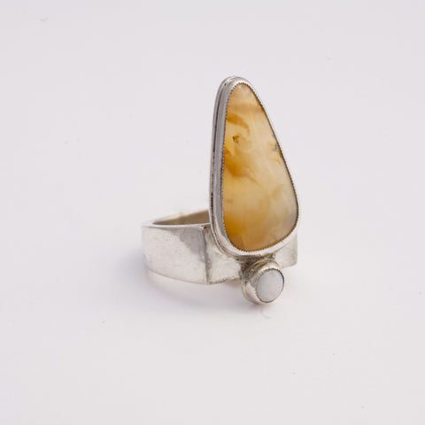 Montana Agate Opal Ring