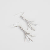 Branch Earrings in Recycled Sterling Silver