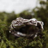 THICK BRANCH RING {silver}